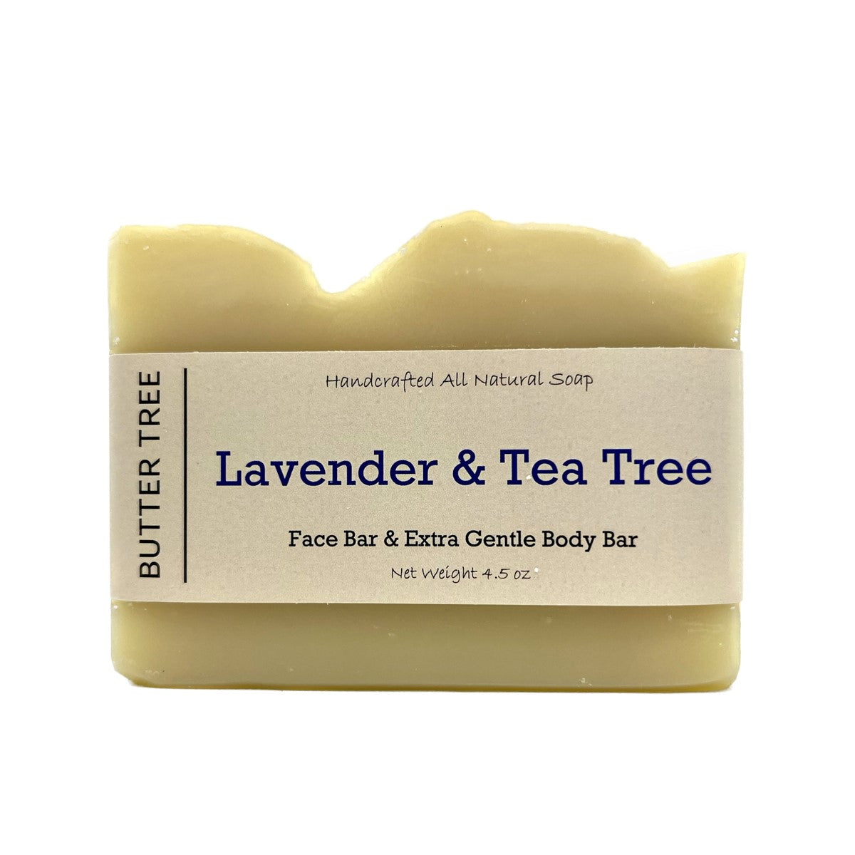 Lavender & Tea Tree Face Soap & Shaving Bar